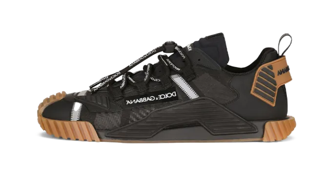 NS1 sneakers in mixed materials Black