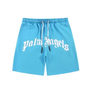 Palm Angels Sky Blue Shorts