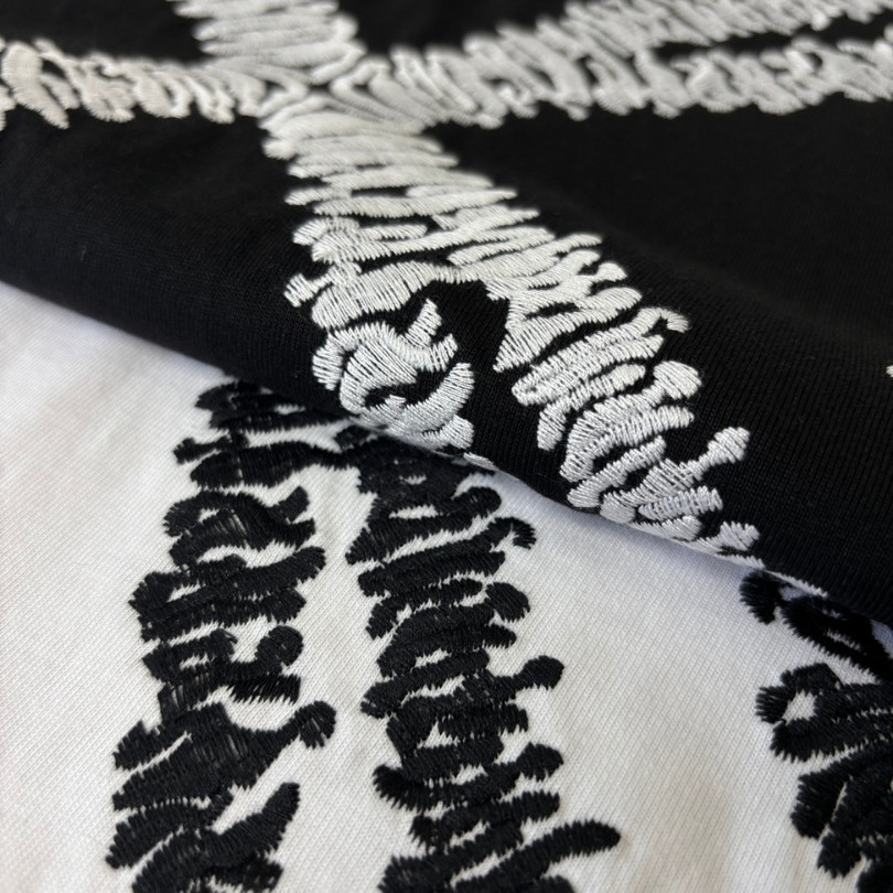 OFF-WHT T-shirt Arrows Logo Black White