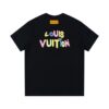 sd3-1.jpg LV T-Shirt Multicolor Logo Black