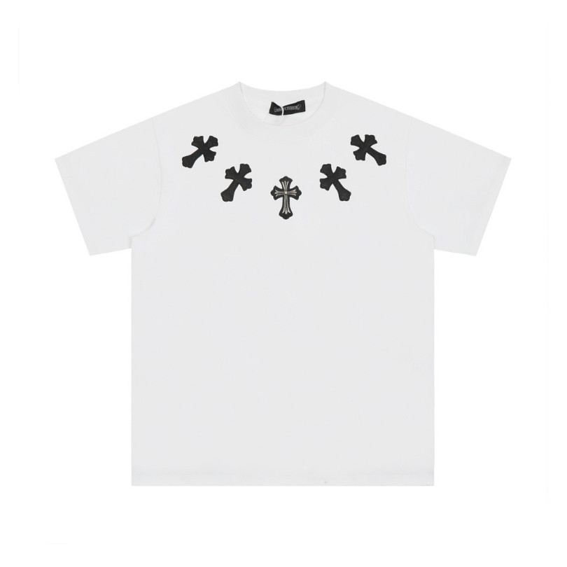 CHRM HRTS T-shirt Cross White