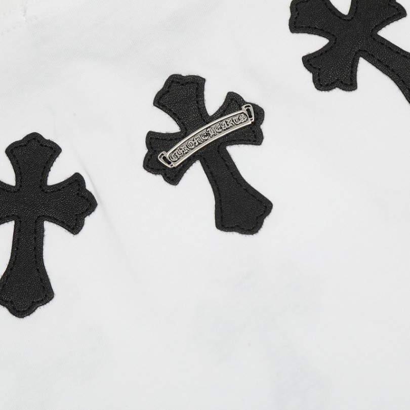 CHRM HRTS T-shirt Cross White