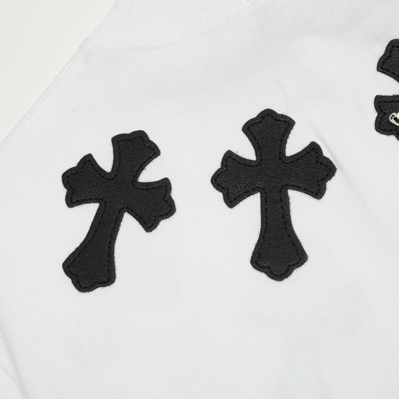 CHRM HRTS T-shirt Cross White