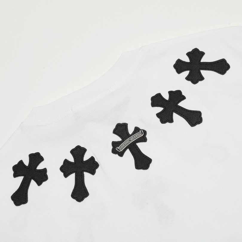 CHRM HRTS T-shirt Cross White