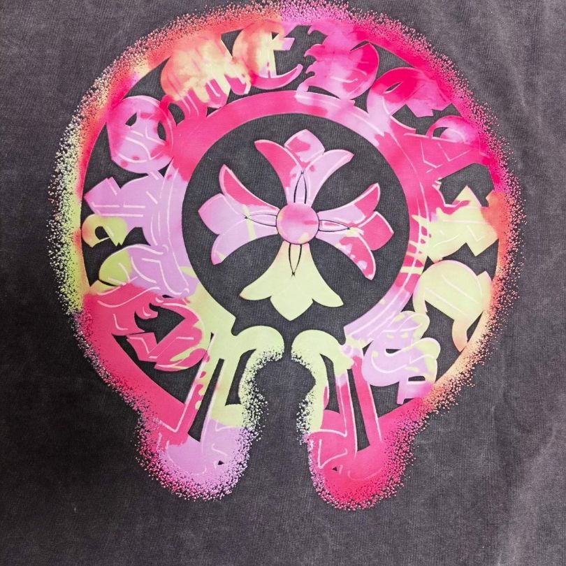 CHRM HRTS T-shirt Cross Graphic Print