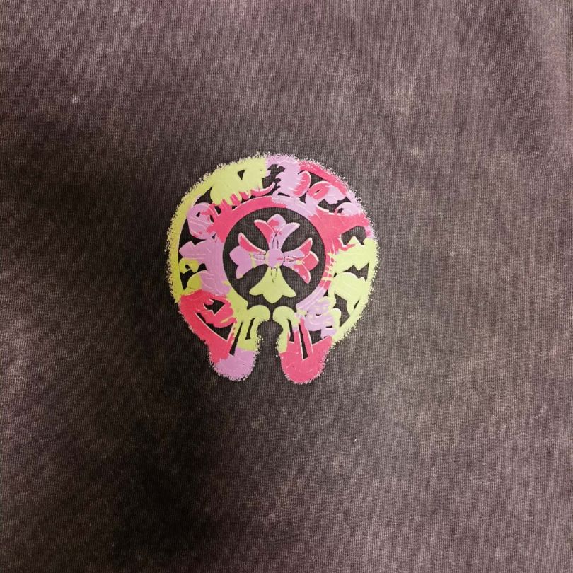 CHRM HRTS T-shirt Cross Graphic Print