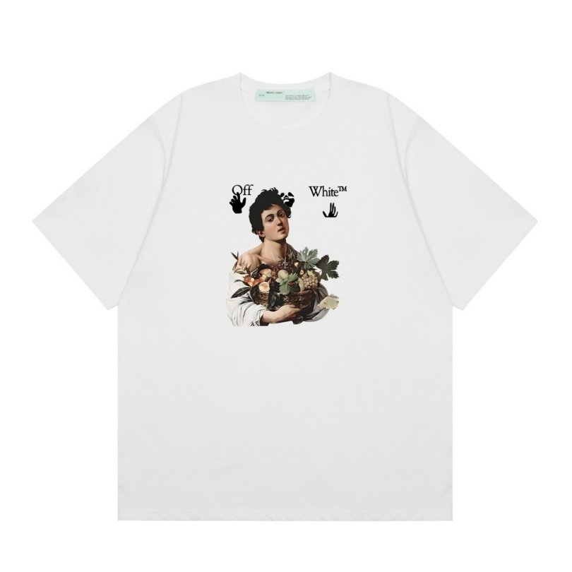 sdfgdsg454545-4.jpg OFF-WHT T-shirt Fruit Print