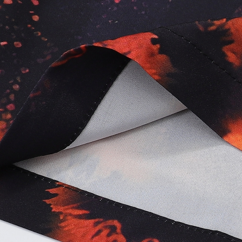 sdfs323-3.jpg PRD Shirt Orange Black Graphic Print