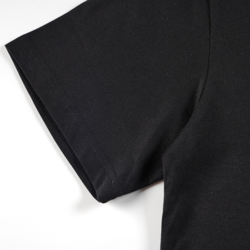 LV T-shirt Blue Graffiti Black Logo