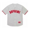 SPRM Jersey Button-Up Mesh Logo Embroidery