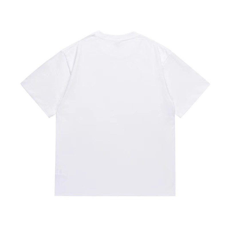 BP T-shirt Heart Ape Head Rose White BP054