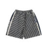 CD Shorts Monogram Navy Side Stripes