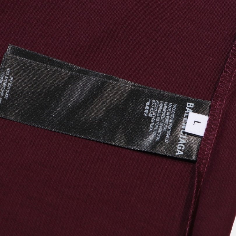 BLNCG T-shirt Logo Double-Sided Print Oversized