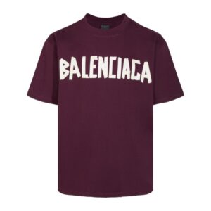 BLNCG T-shirt Logo Double-Sided Print Oversized