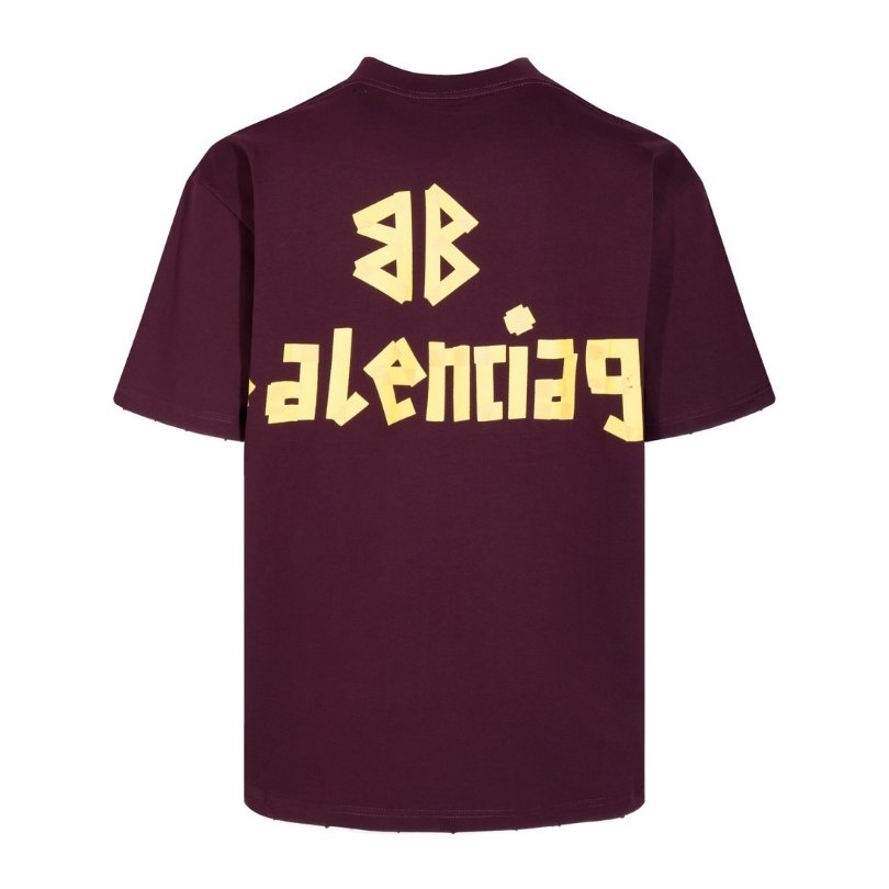 BLNCG T-shirt Logo Double-Sided Print Oversized