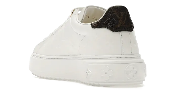 Time Out Debossed White