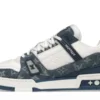 Trainer Monogram Denim White Blue