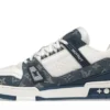 Trainer Monogram Denim White Blue