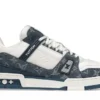 Trainer Monogram Denim White Blue