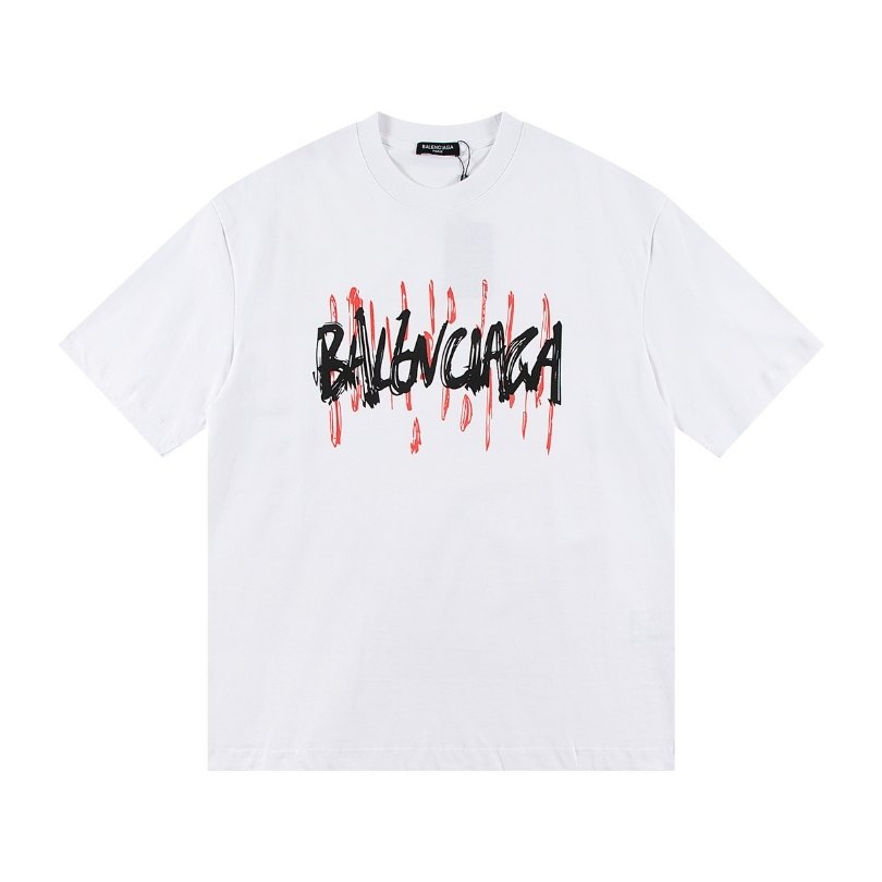 wesfe-3.jpg BLNCG T-shirt Graffiti Print White