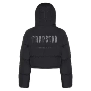 Women Decoded Hooded Black Puffer 2.0