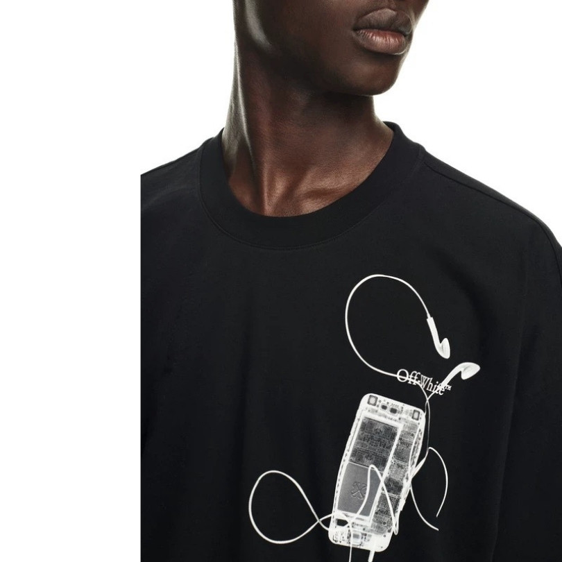 OFF-WHT T-shirt X-ray Graphic Design